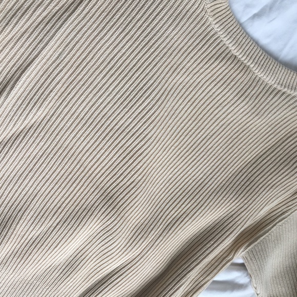 COS Ribbed Cream Sweater - Picture 9 of 11